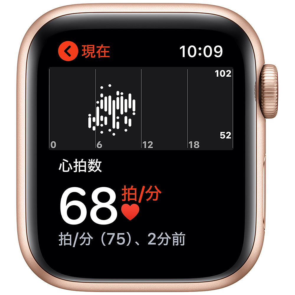 Apple Watch SE（GPS + Cellularモデル）- 40mmゴールドアルミニウム