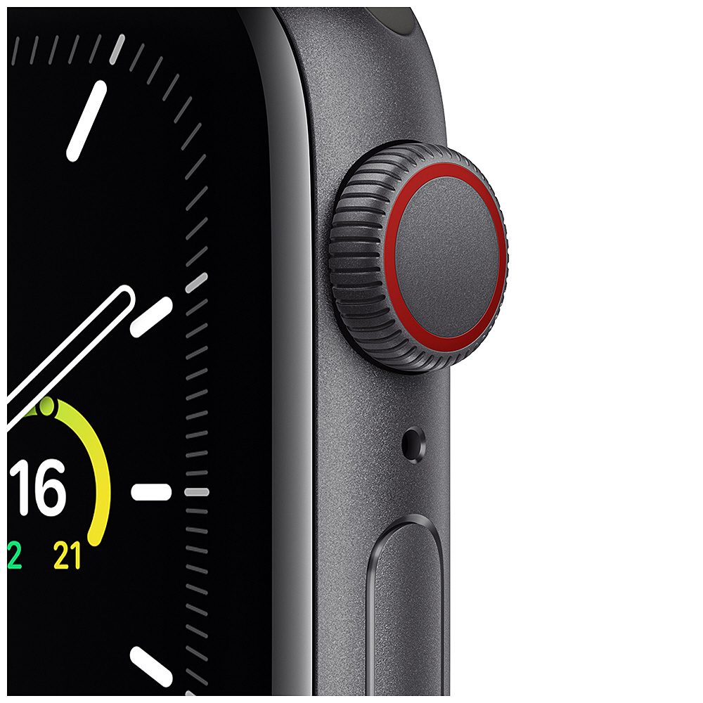 スマホアクセサリー その他 Apple Watch SE（GPS + Cellularモデル）- 40mmスペースグレイ 