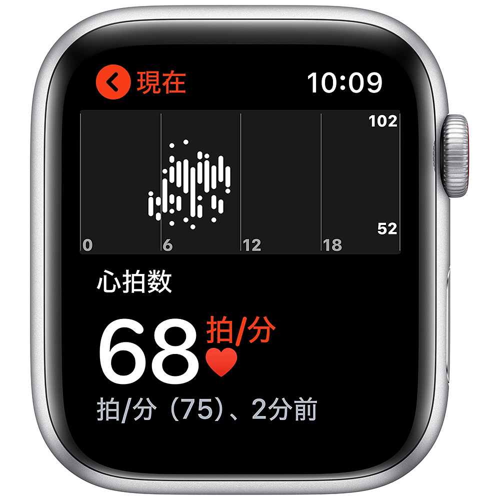 Apple Watch SE（GPS + Cellularモデル）- 44mmシルバーアルミニウムケースとホワイトスポーツバンド - レギュラー  シルバーアルミニウム MYEV2J/A