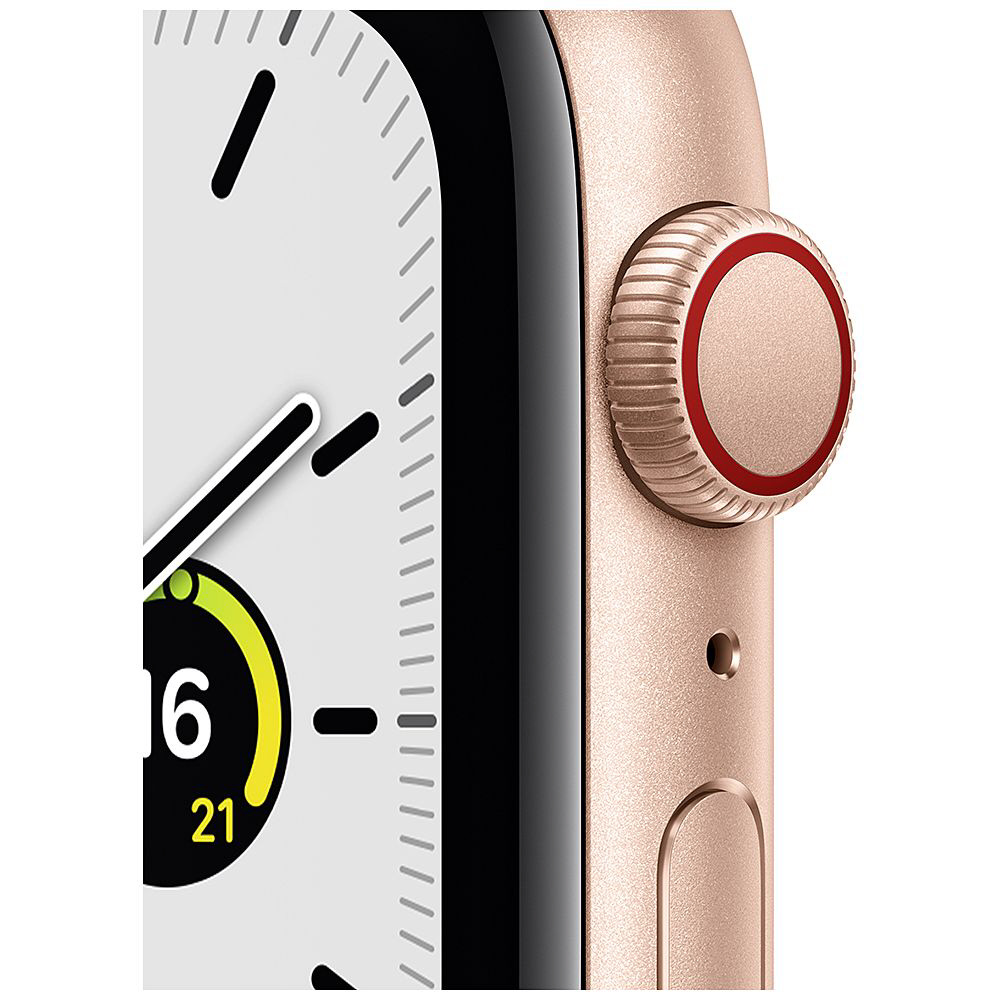 Apple Watch SE（GPS + Cellularモデル） 44mm ゴールドアルミニウム