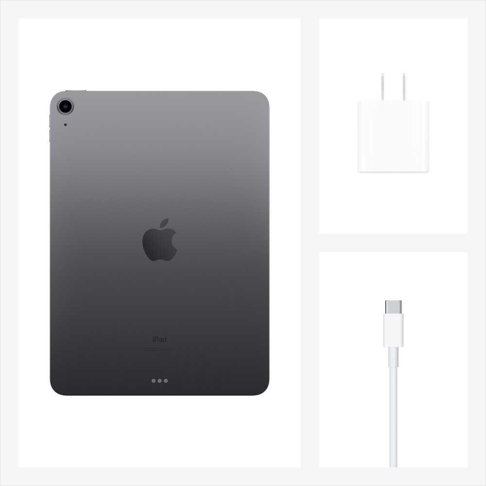 iPad Air 10.9インチ 64GB Wi-Fiモデル MYFM2J/A スペースグレイ（第4世代） ［64GB］