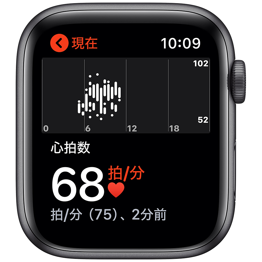 Apple Watch Nike SE（GPSモデル）第1世代-  44mmスペースグレイアルミニウムケースとアンスラサイト/ブラックNikeスポーツバンド - レギュラー スペースグレイアルミニウム MYYK2J/A