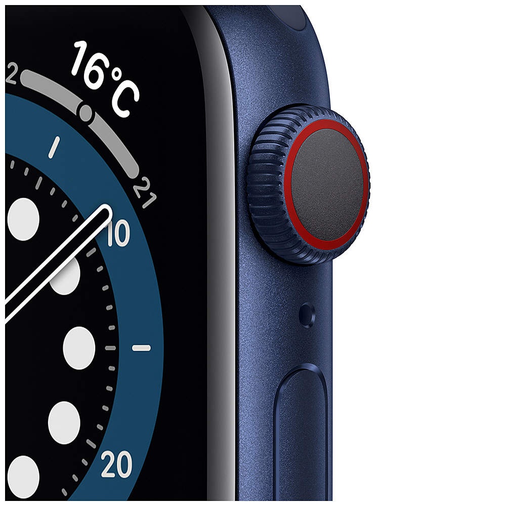 Apple Watch Series 6（GPS + Cellularモデル）- 40mmブルー
