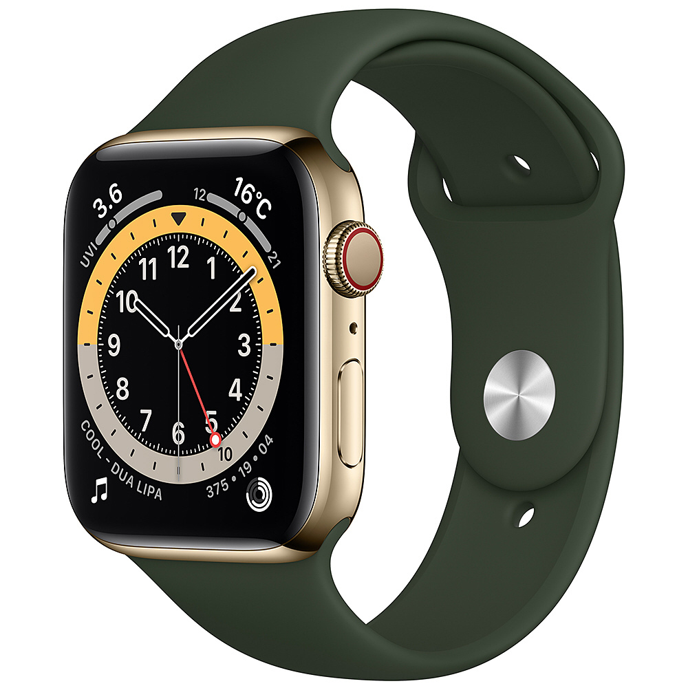 時計Apple Watch series4ゴールドステンレス 44mm - 腕時計(デジタル)