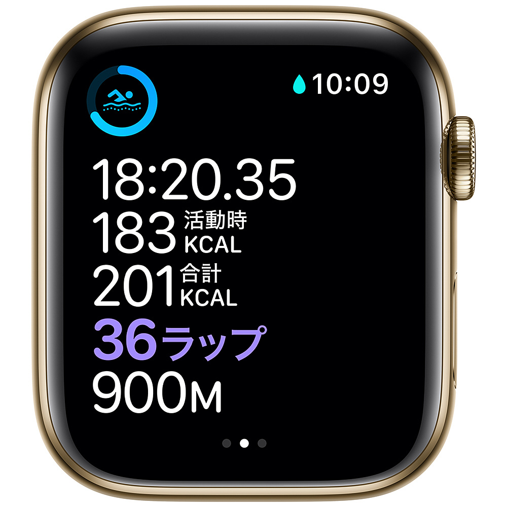 Apple Watch5 44m GOLD aluminium GPSモデル