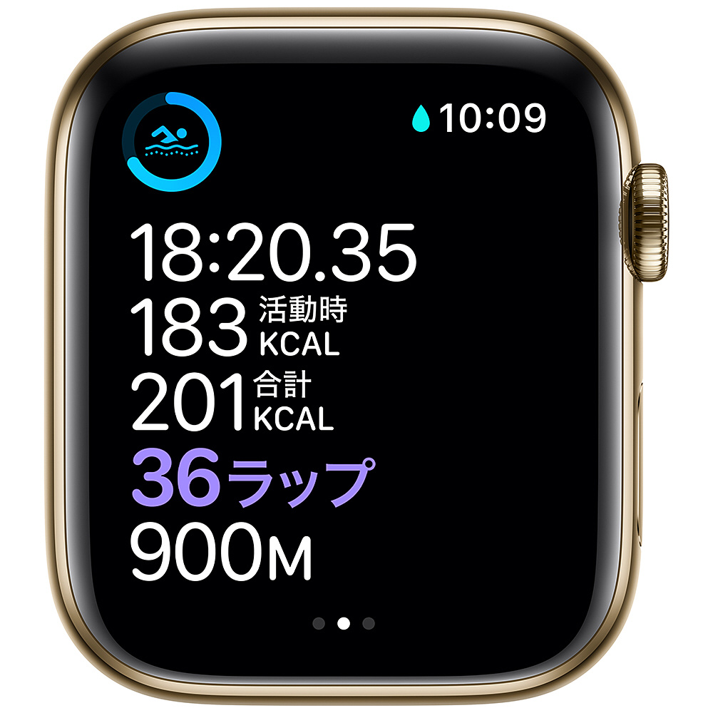 Apple Watch Series 6（GPS + Cellularモデル）- 44mmゴールド ...