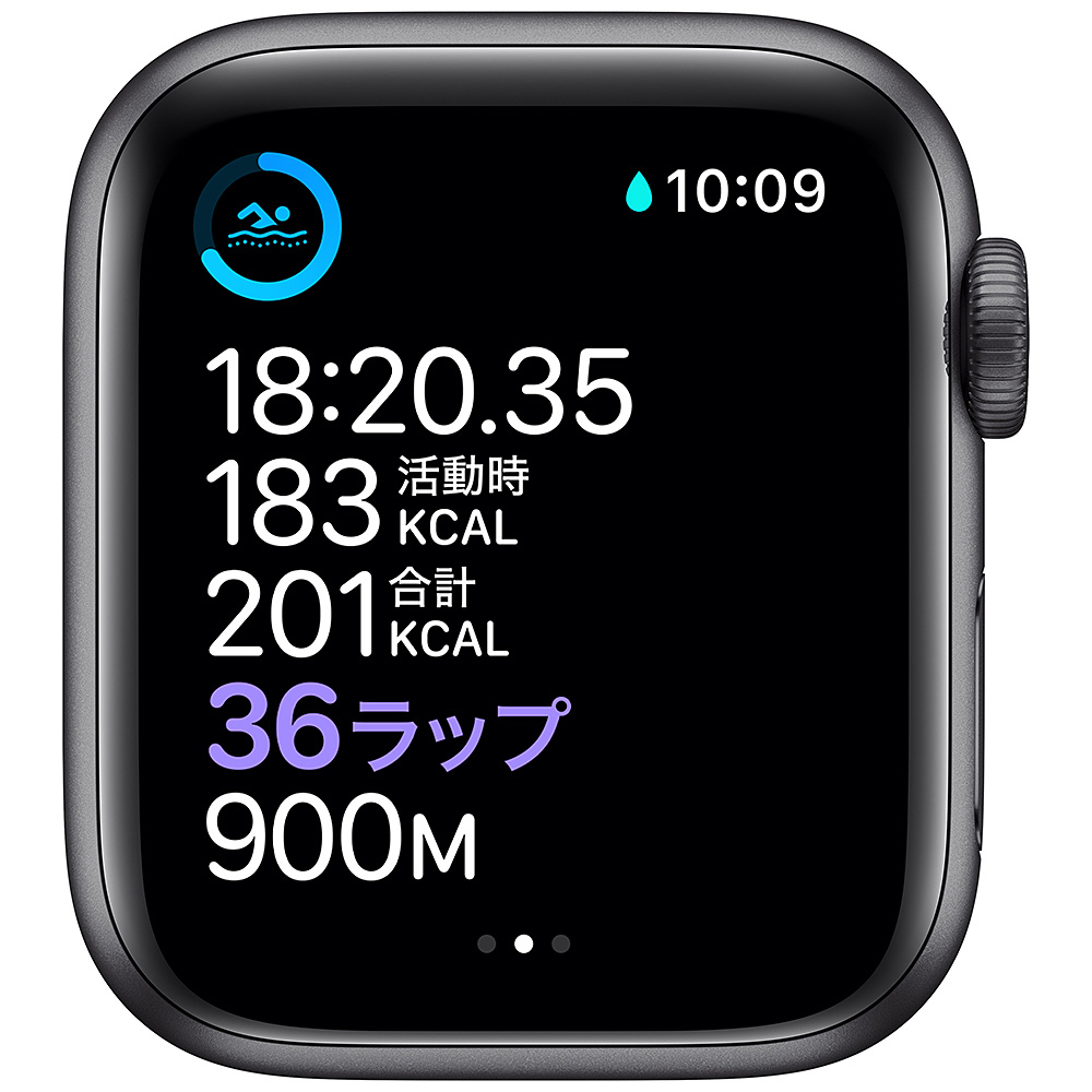 Apple Watch Series 6（GPSモデル）- 40mmスペースグレイアルミニウム 