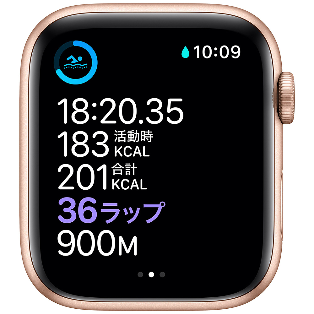 Apple Watch Series 6（GPSモデル）- 44mmゴールドアルミニウムケース ...