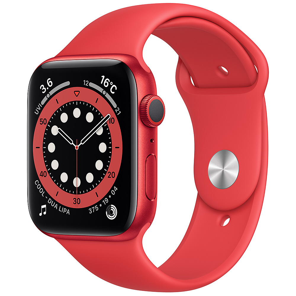 Apple Watch Series 6（GPSモデル）- 44mm  （PRODUCT）REDアルミニウムケースと（PRODUCT）REDスポーツバンド - レギュラー