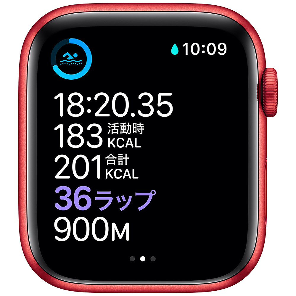 Apple Watch Series 6（GPSモデル）- 44mm  （PRODUCT）REDアルミニウムケースと（PRODUCT）REDスポーツバンド レギュラー｜の通販はソフマップ[sofmap]