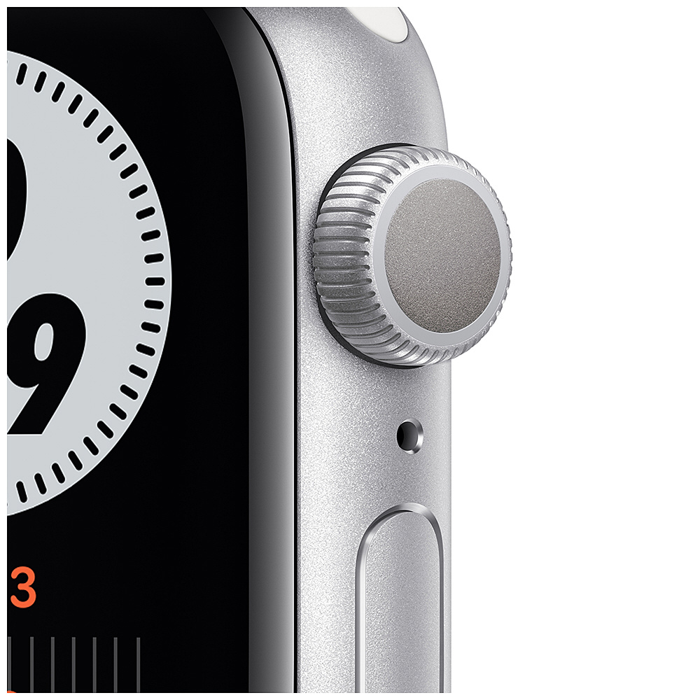 Apple Watch Nike Series 6（GPSモデル）-  40mmシルバーアルミニウムケースとピュアプラチナム/ブラックNikeスポーツバンド レギュラー シルバーアルミニウム  M00T3J/A｜の通販はソフマップ[sofmap]