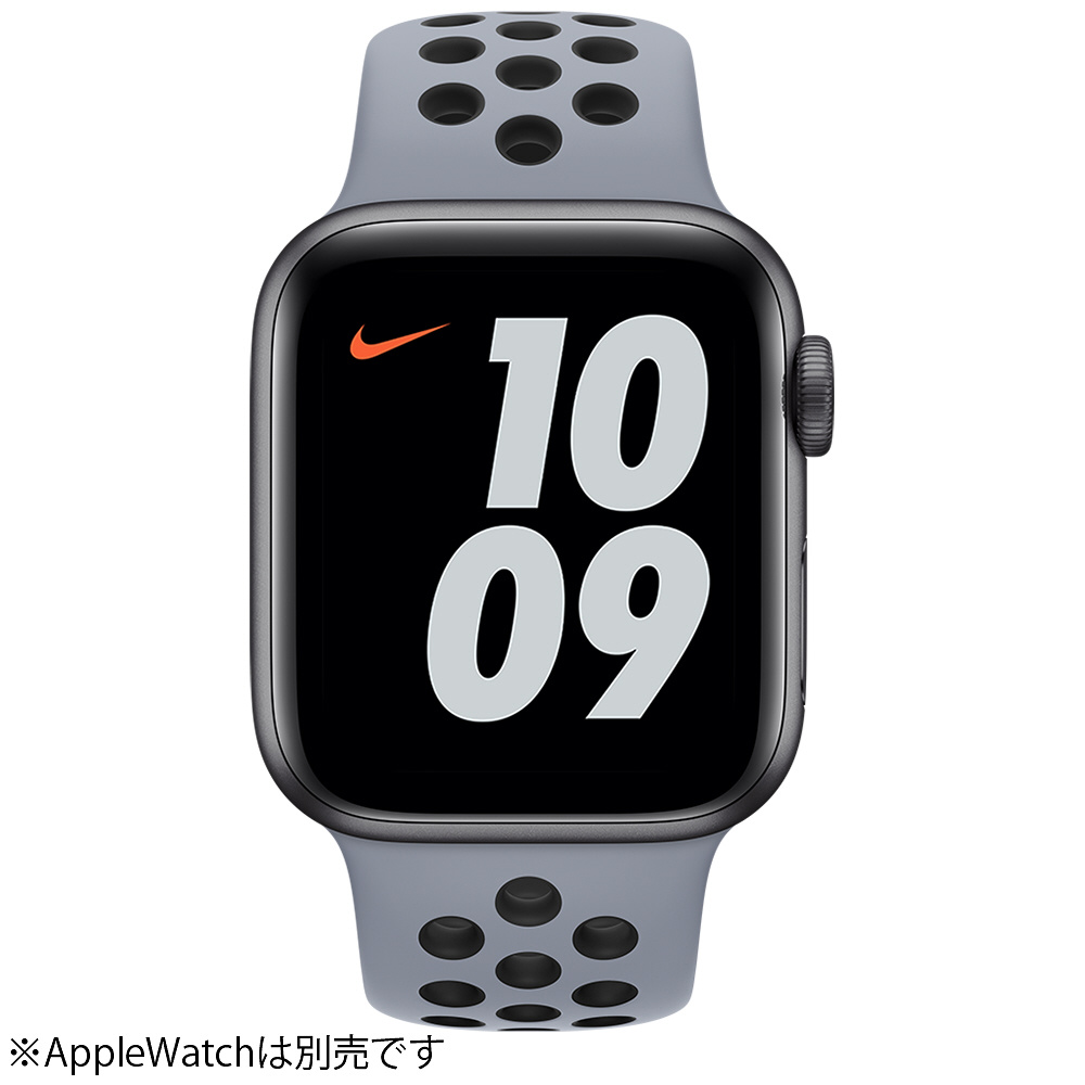 新発売の Apple Watch Nike スポーツバンド オブシディアンミスト ブラック