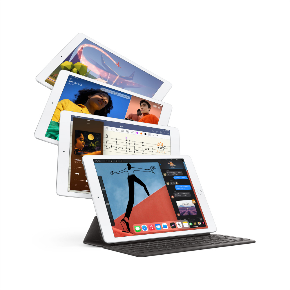 買取】iPad 第8世代 128GB スペースグレイ MYLD2J／A Wi-Fi|Apple