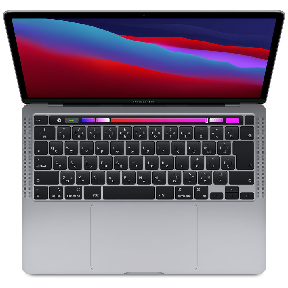 MacBook Pro 13インチ Apple M1チップ搭載モデル[2020年モデル/SSD 512GB/メモリ 8GB/  8コアCPUと8コアGPU ]スペースグレイ MYD92J/A MacBook Pro スペースグレイ MYD92J/A