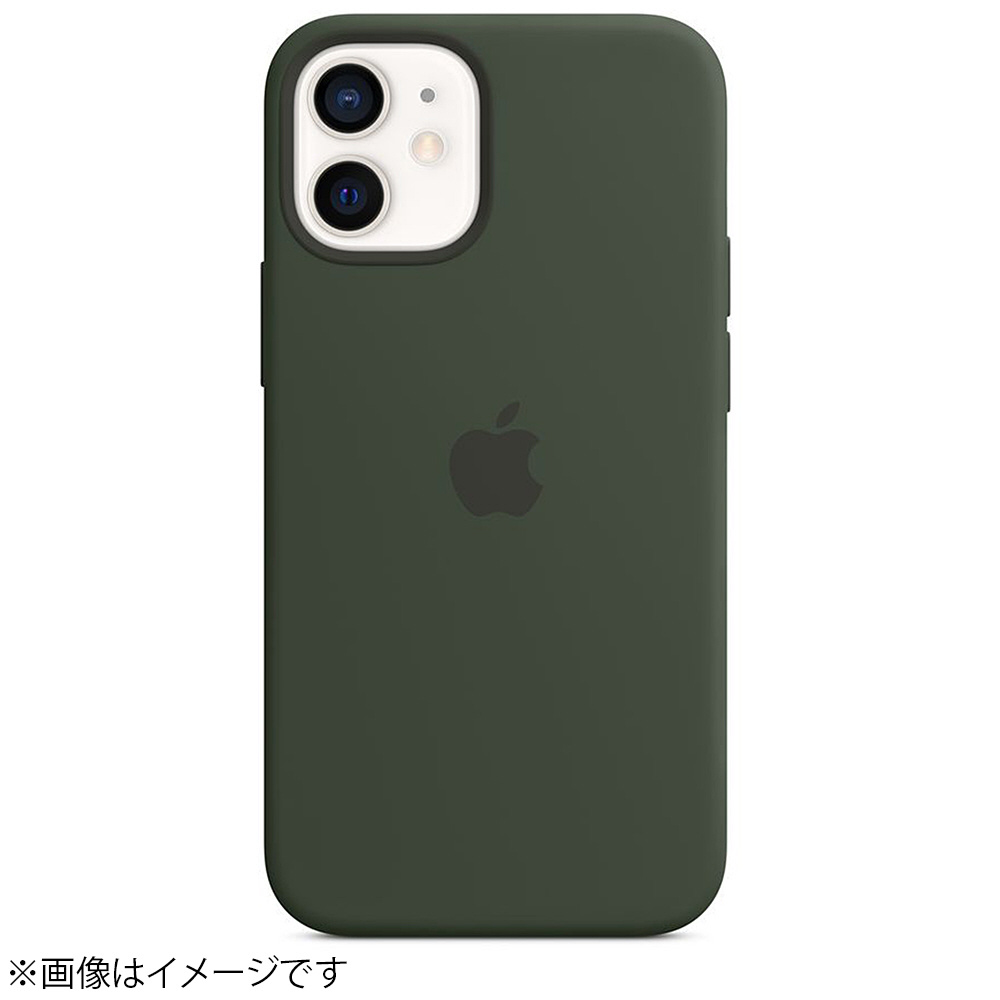 【純正】MagSafe対応iPhone 12 miniシリコーンケース - キプロスグリーン MHKR3FE/A