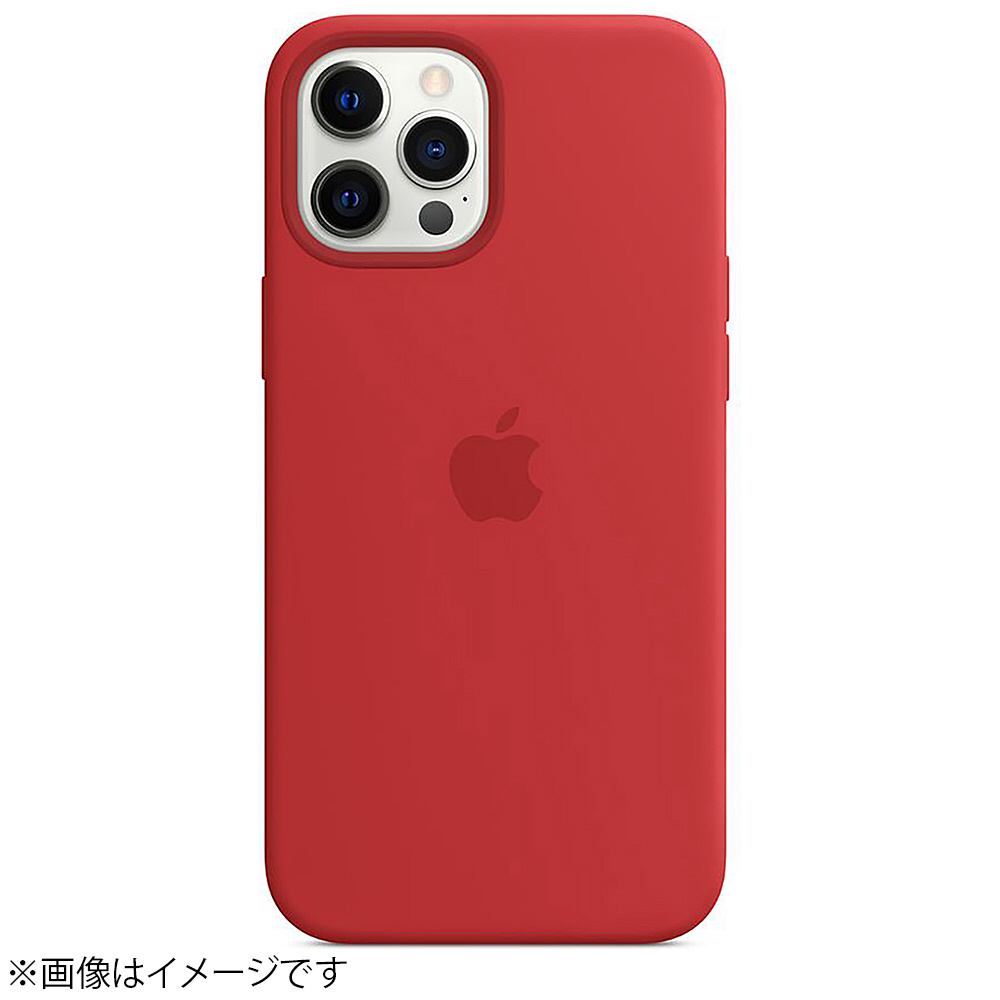 純正 Magsafe対応iphone 12 Pro Maxシリコーンケース レッド Product Red Mhlf3fe A の通販はソフマップ Sofmap