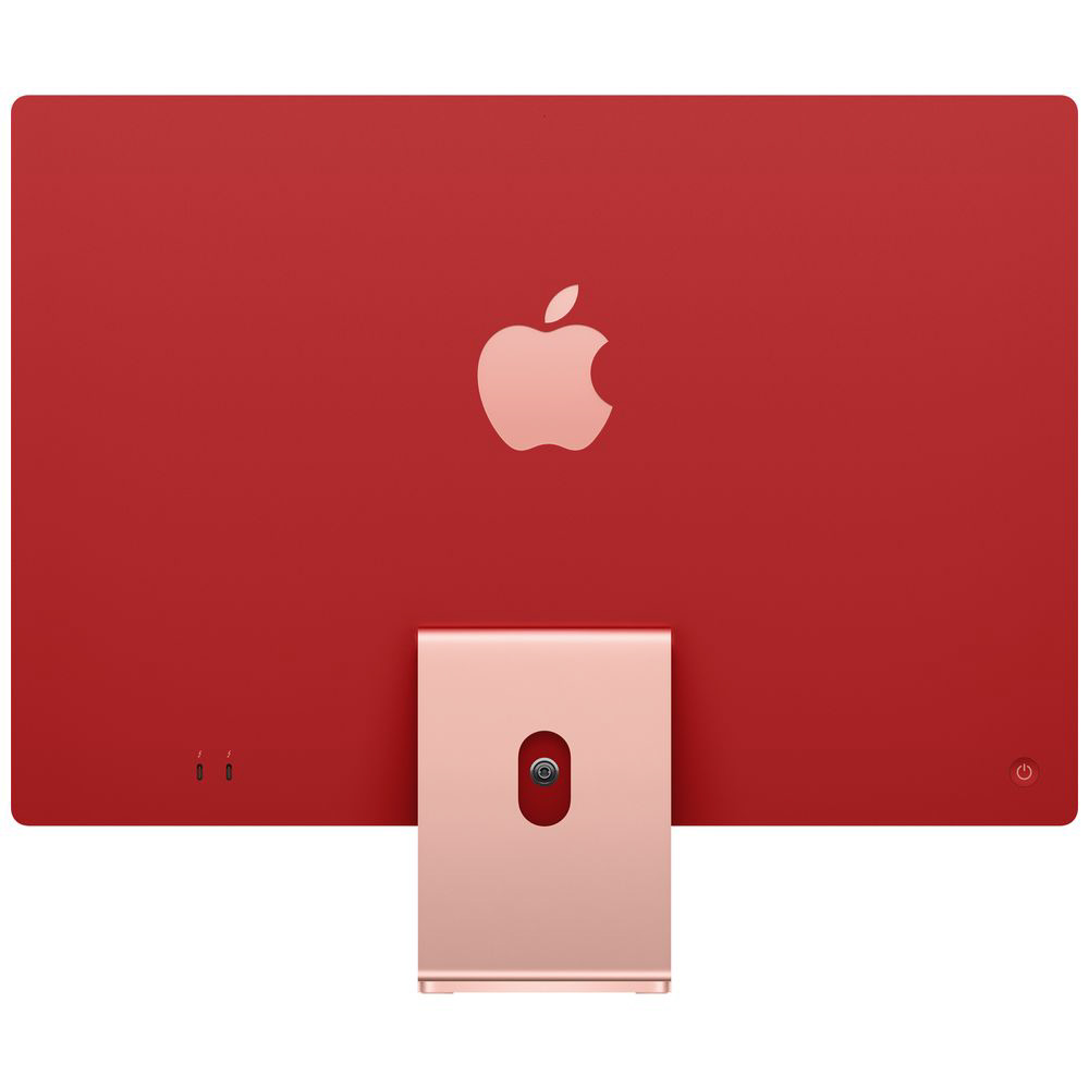24インチiMac Retina 4.5Kディスプレイモデル: 8コアCPUと7コアGPUを搭載したApple M1チップ 256GB - ピンク  ピンク MJVA3J/A ［23.5型 /Apple M1 /メモリ：8GB /SSD：256GB /2021年5月］