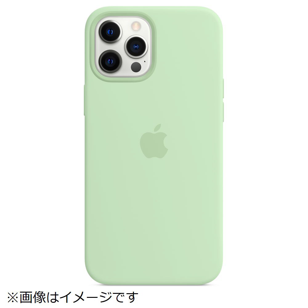 MagSafe対応 iPhone 12 Pro Max シリコーンケース ピスタチオ MK053FE