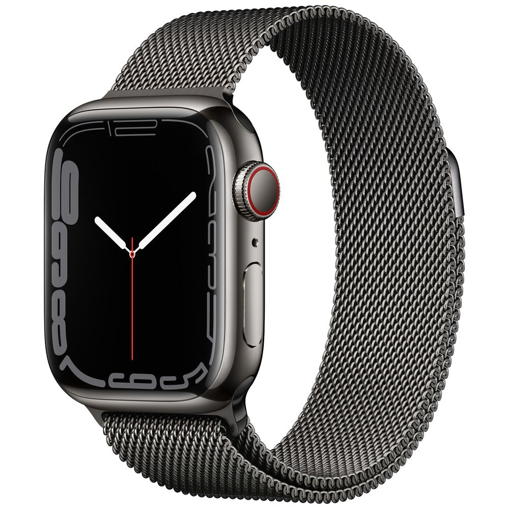 Apple Watch Series 7（GPS+Cellularモデル）- 41mmグラファイト