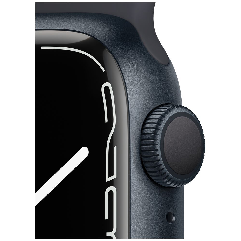 Apple Watch Series 7（GPSモデル）- 41mmミッドナイトアルミニウムケースとミッドナイトスポーツバンド - レギュラー  ミッドナイトアルミニウム MKMX3J/A｜の通販はソフマップ[sofmap]