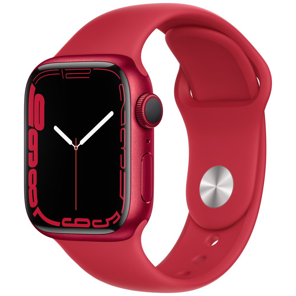 アップル Apple Watch8 41mm REDアルミ REDスポーツバンド