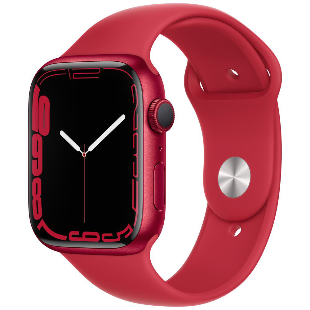 Apple Watch Series 7（GPSモデル）- 45mm（PRODUCT）REDアルミニウム
