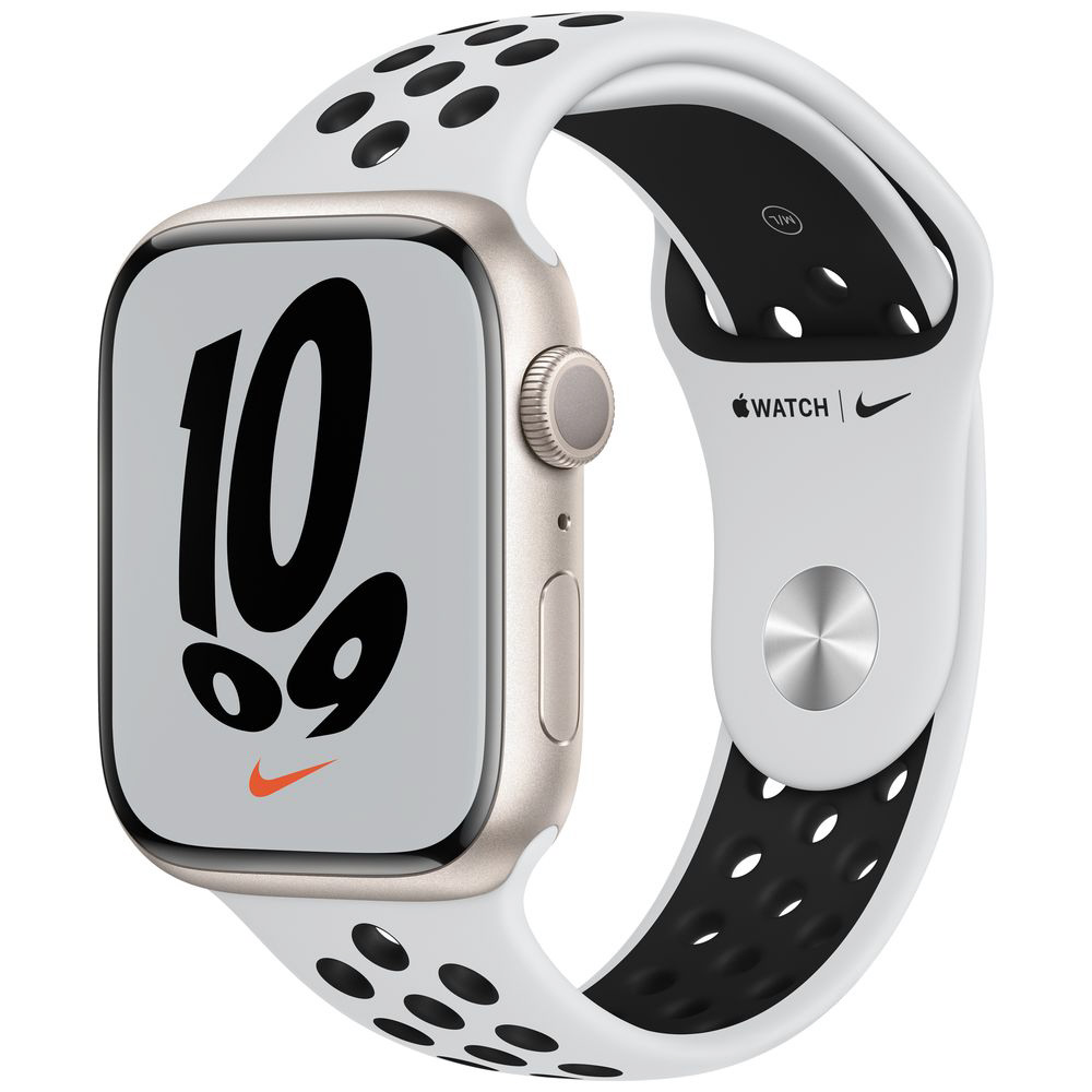 Apple Watch Nike Series 7（GPSモデル）- 45mmスターライト ...