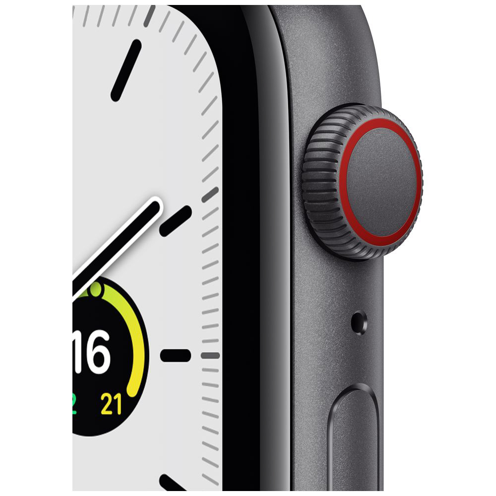 Apple Watch SE（GPS+Cellularモデル）第1世代 44mmスペースグレイ ...