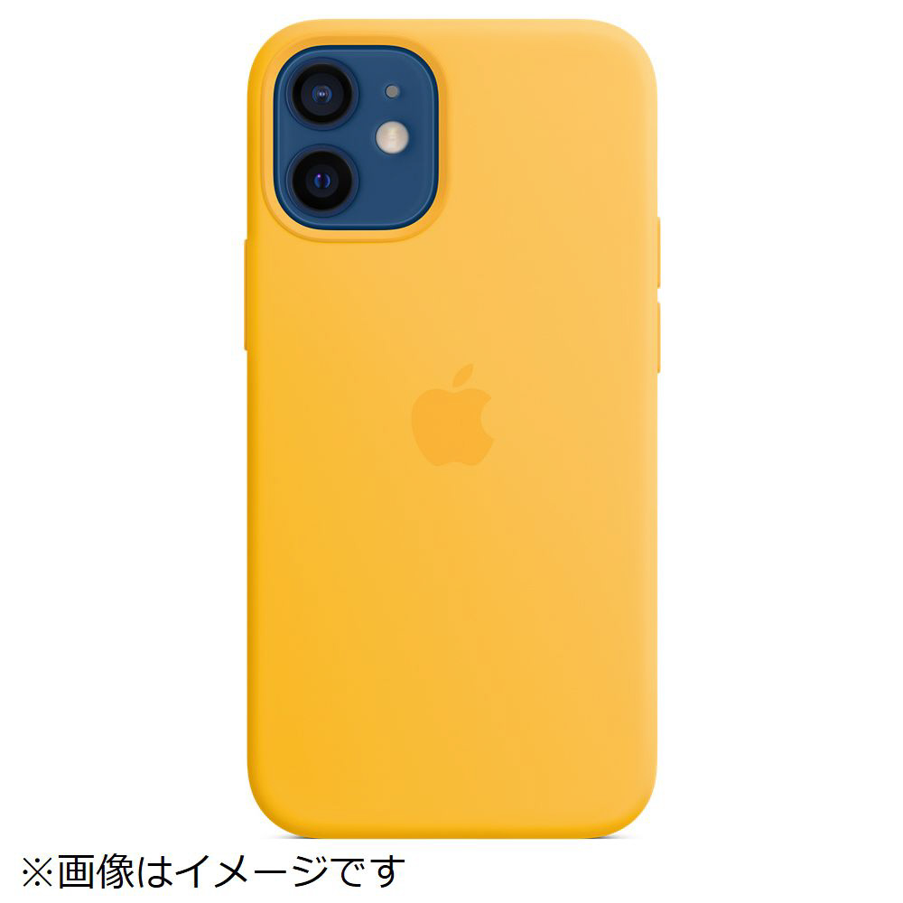 純正】MagSafe対応 iPhone 12 mini シリコーンケース サンフラワー MKTM3FE/A｜の通販はソフマップ[sofmap]