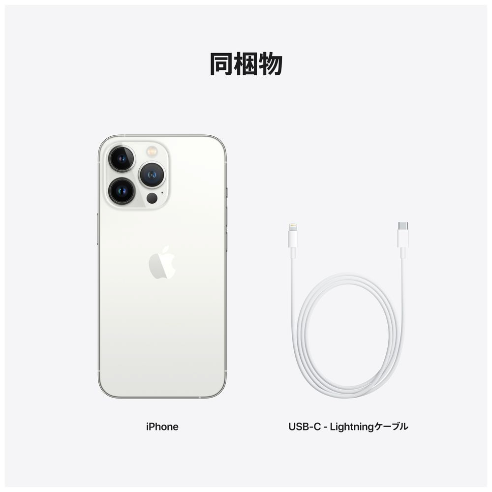 買取】iPhone13 Pro 256GB シルバー MLUP3J／A 国内版SIMフリー|Apple