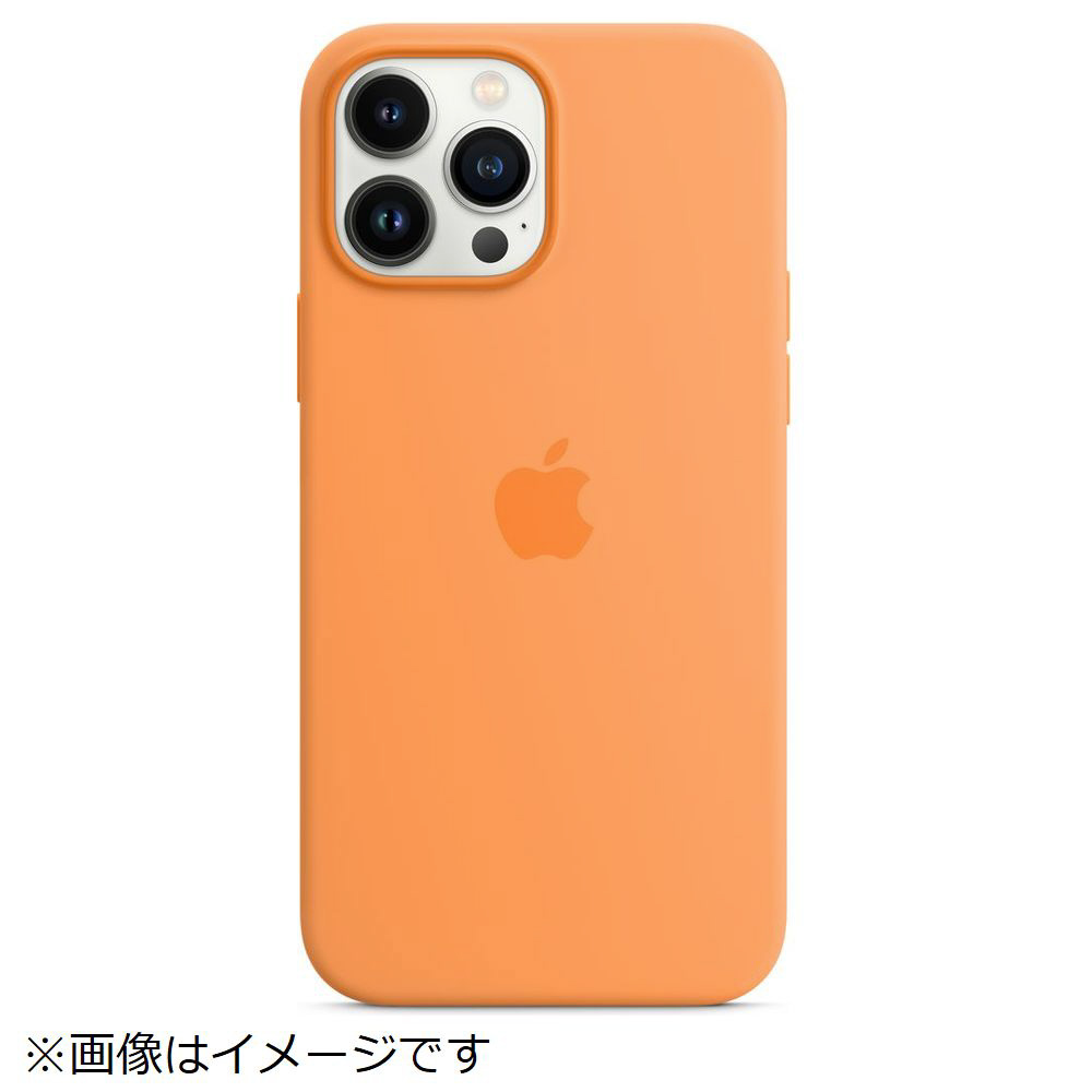 未使用品iPhone13Pro Apple純正シリコーンケース　マリーゴールド