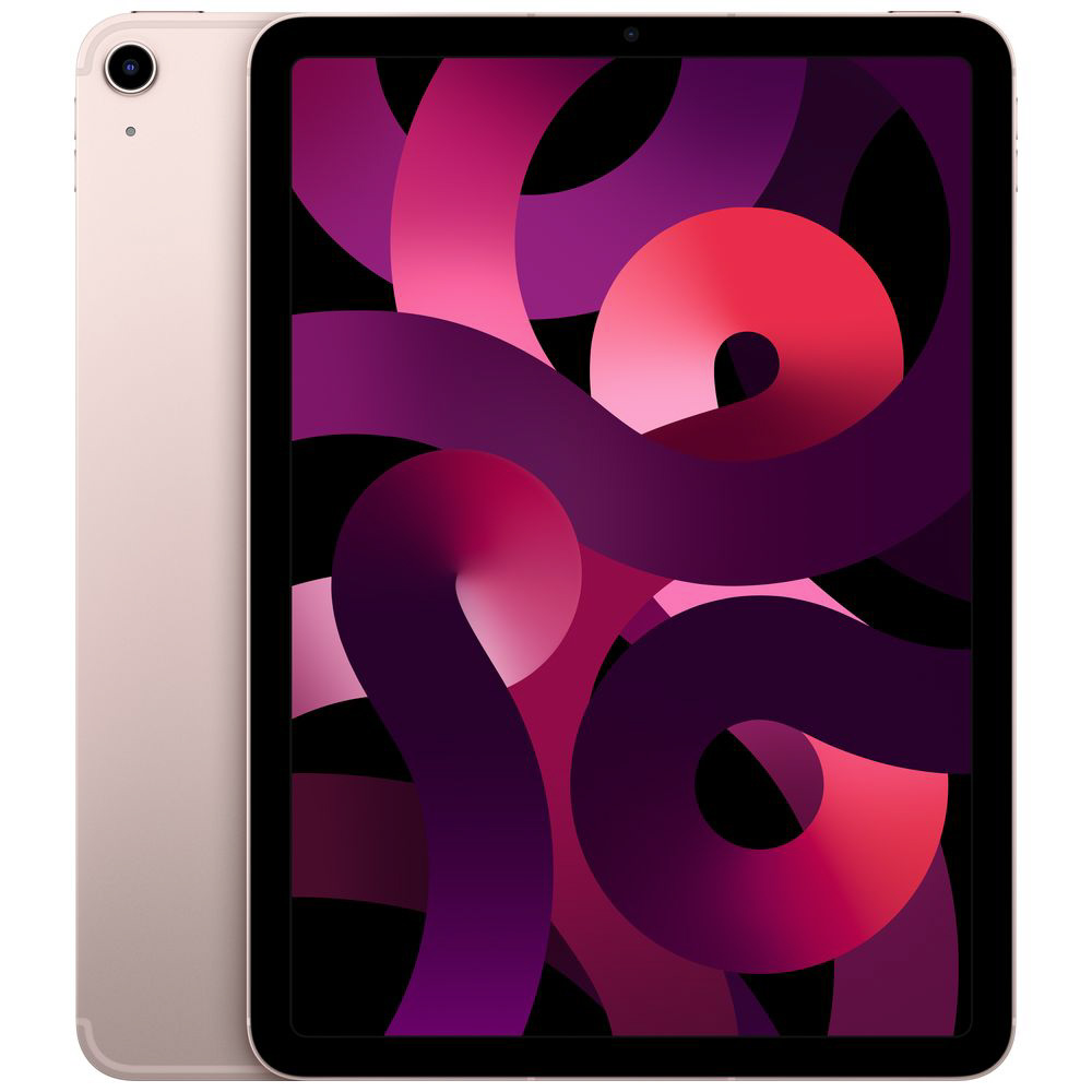 iPad Air 第5世代 10.9 (2022) Wi-Fi+Cellular 256GB ピンク MM723J/A  ［256GB］|Apple(アップル)