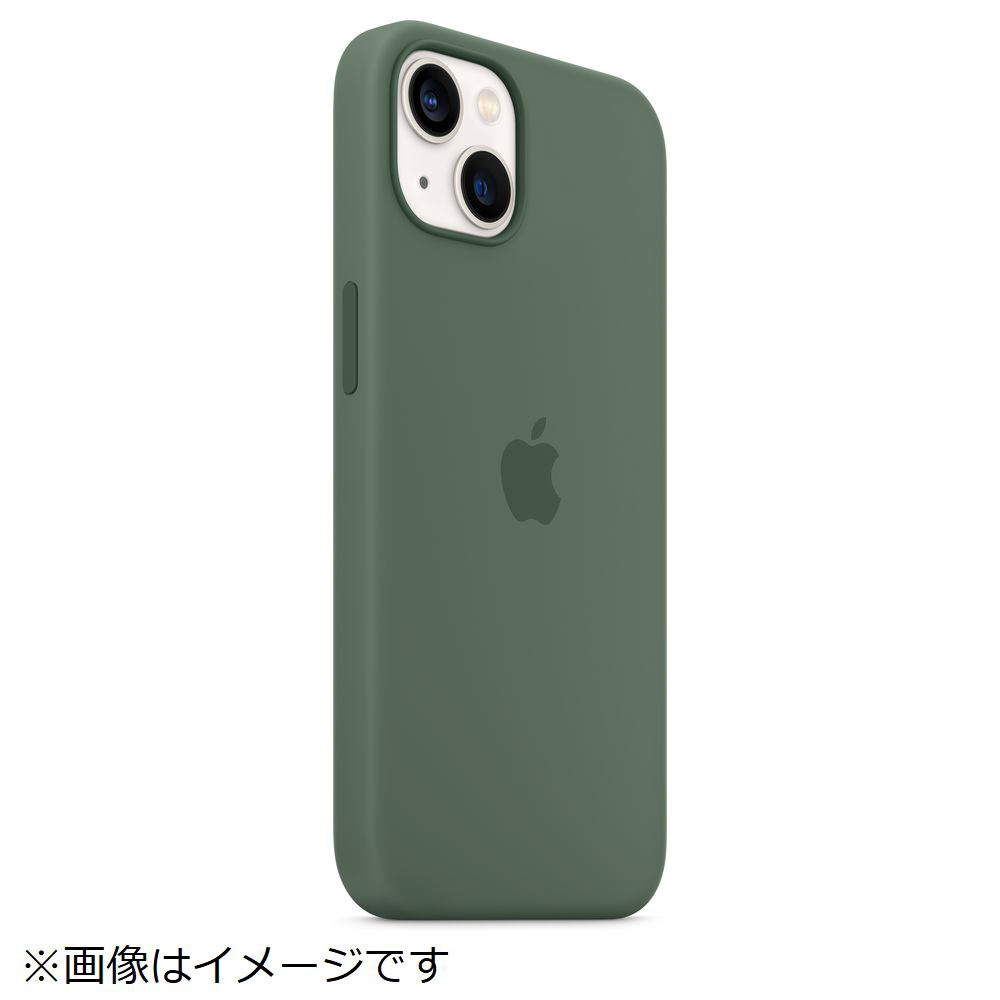 純正】MagSafe対応 iPhone 13 シリコーンケース ユーカリ MN633FE/A