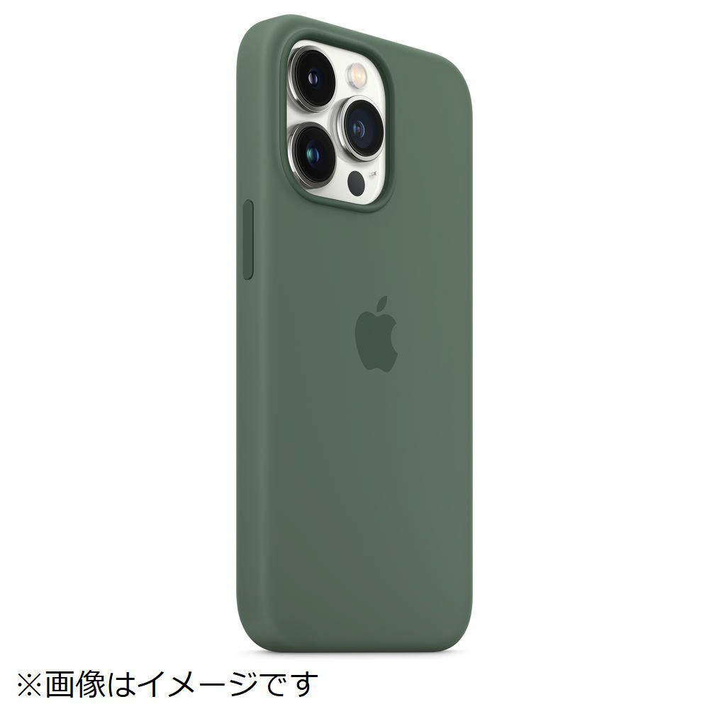 純正】MagSafe対応 iPhone 13 Pro シリコーンケース ユーカリ MN673FE