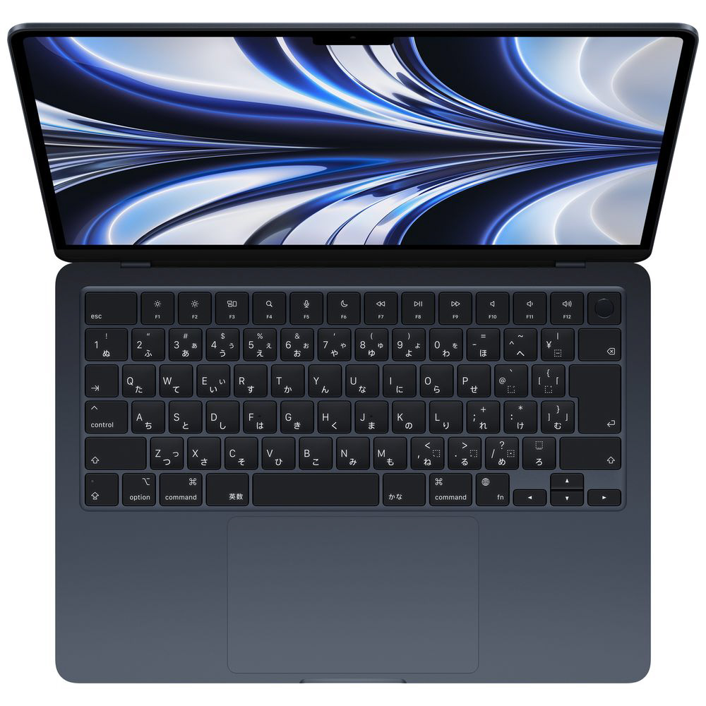 PC/タブレット ノートPC MacBook Air 13インチ Apple M2チップ搭載モデル [2022年モデル /SSD 256GB /メモリ 8GB  /8コアCPUと8コアGPU ] ミッドナイト MLY33J/A ミッドナイト MLY33J/A
