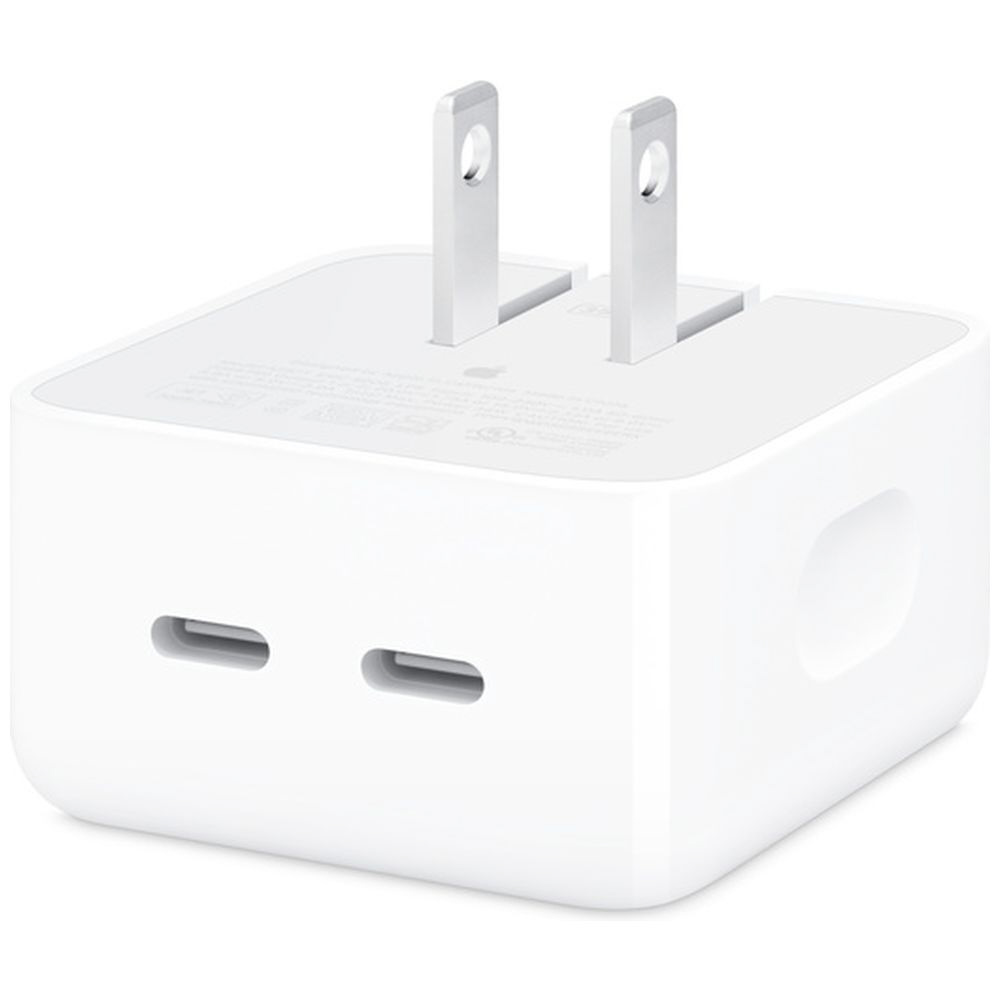 AC - USB充電器 MacBook・iPad対応 35W [2ポート：USB-C] デュアルUSB