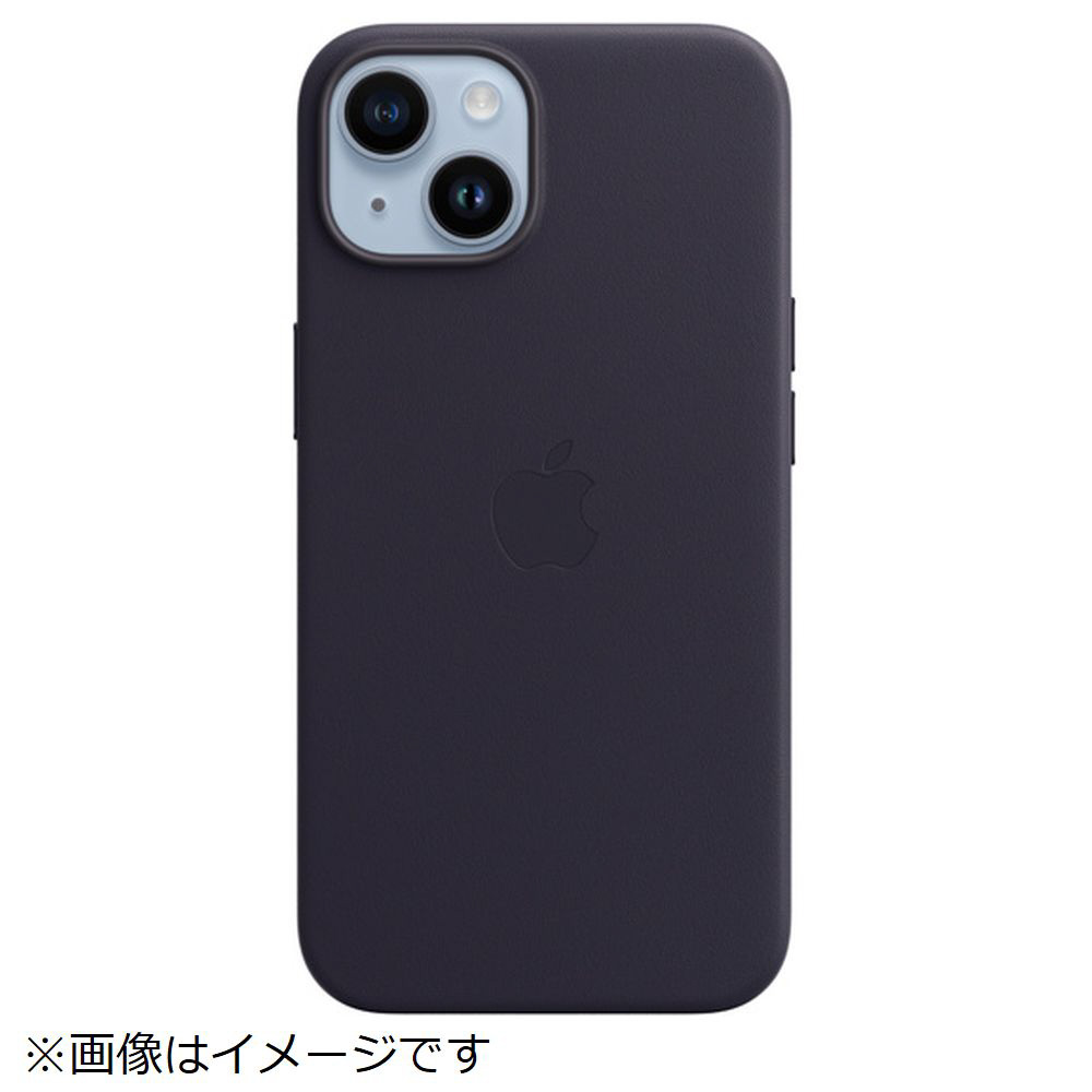 純正iPhone14 レザーケース インク未使用 - メルカリ