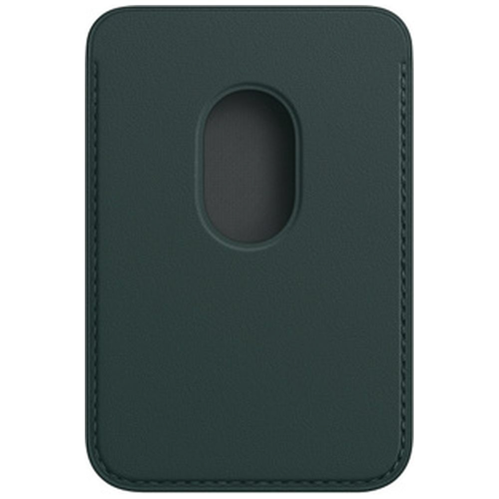 純正】MagSafe対応iPhoneレザーウォレット フォレストグリーン MPPT3FE