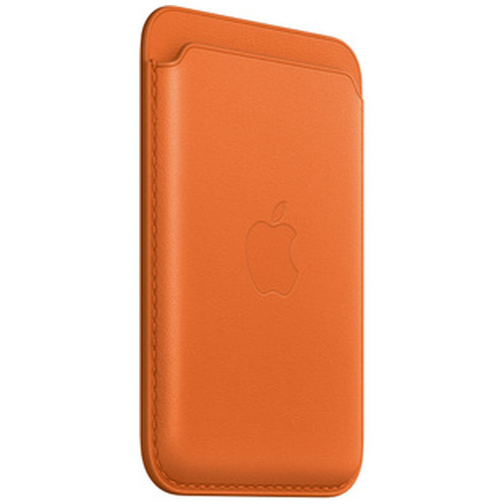 【純正】MagSafe対応iPhoneレザーウォレット オレンジ MPPY3FE/A