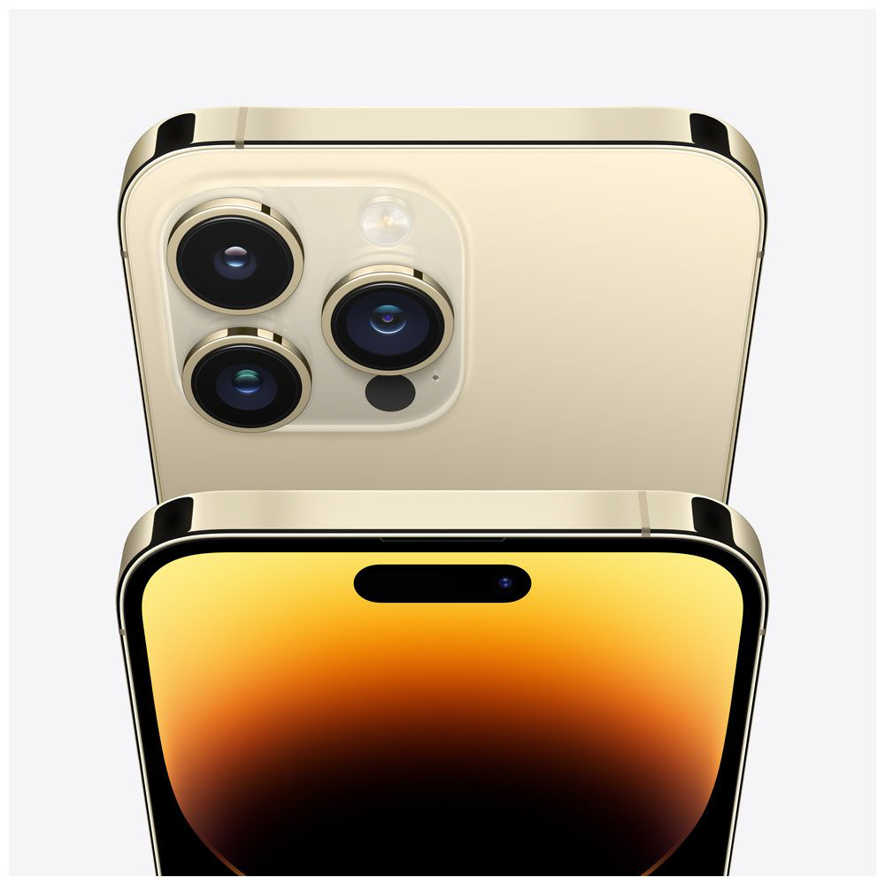 買取】iPhone14 Pro Max 256GB ゴールド MQ9D3J／A 国内版SIMフリー ...