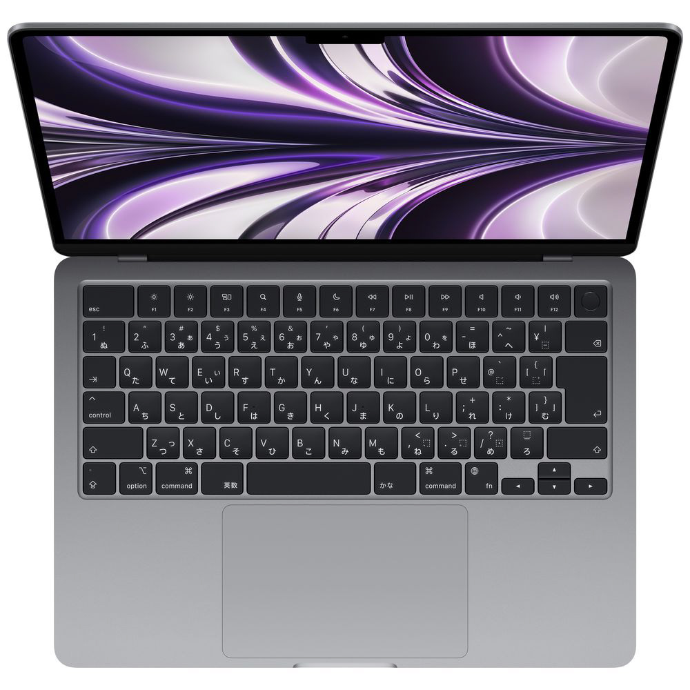 【カスタマイズモデル】MacBook Air 13インチ Apple M2チップ搭載モデル [2022年モデル /SSD 256GB /メモリ  16GB /8コアCPUと8コアGPU ] スペースグレイ MLXW3JA/CTO スペースグレイ MLXW3JA/CTO 【sof001】