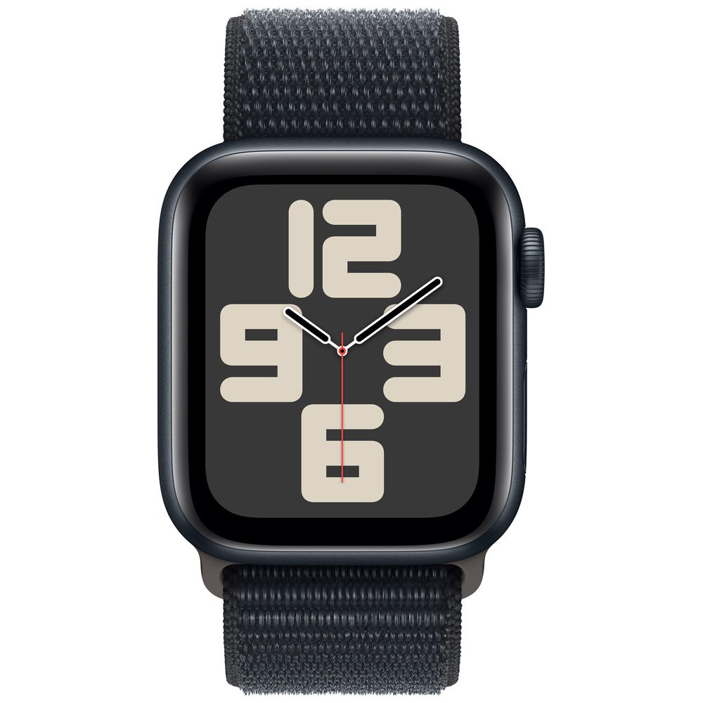 Apple Watch SE（GPS + Cellularモデル）- 40mmミッドナイト