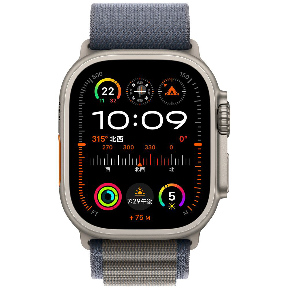 Apple Watch 純正 アルパインループ ブルー S