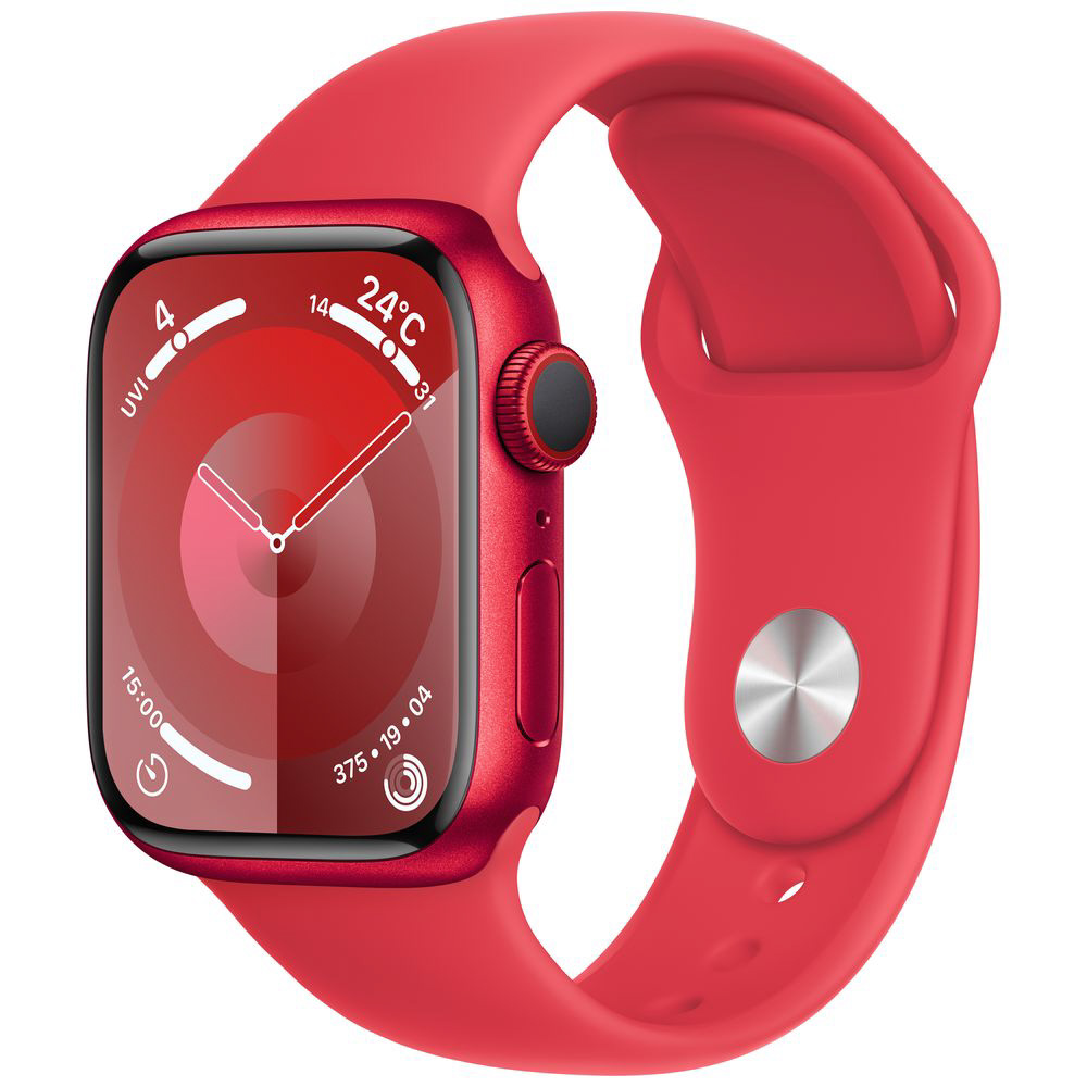 最新モデル Apple Watch 本体 series9 41mm レッドアップルウォッチ