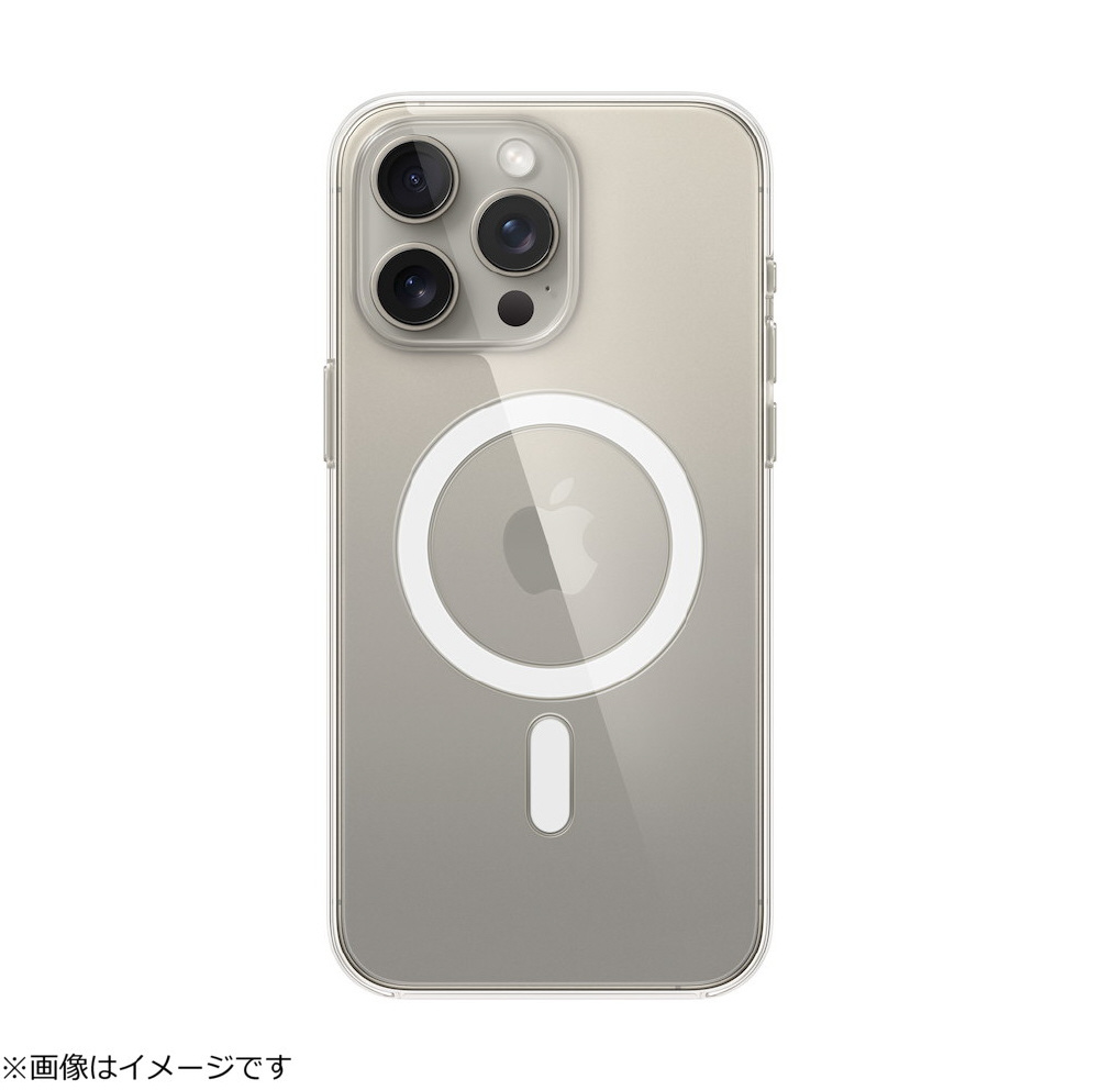 純正】MagSafe対応iPhone 15 Pro Maxクリアケース クリア 純正】MagSafe対応iPhone 15 Pro Maxクリアケース クリア