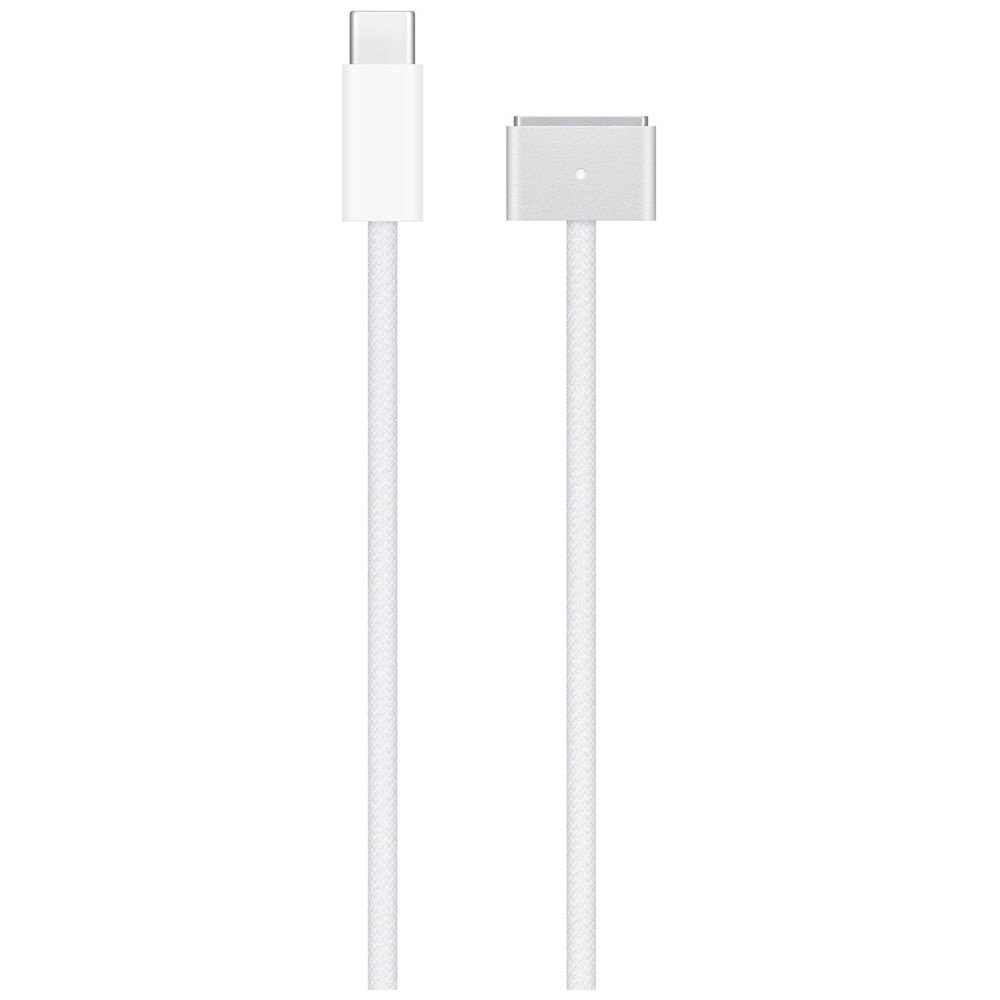 k3 Apple純正充電アダプタ140W USB-C+MagSafe 3ケーブル Apple 純正新品 USB-C MagSafe 3 ケーブル 2m シルバー A2363
