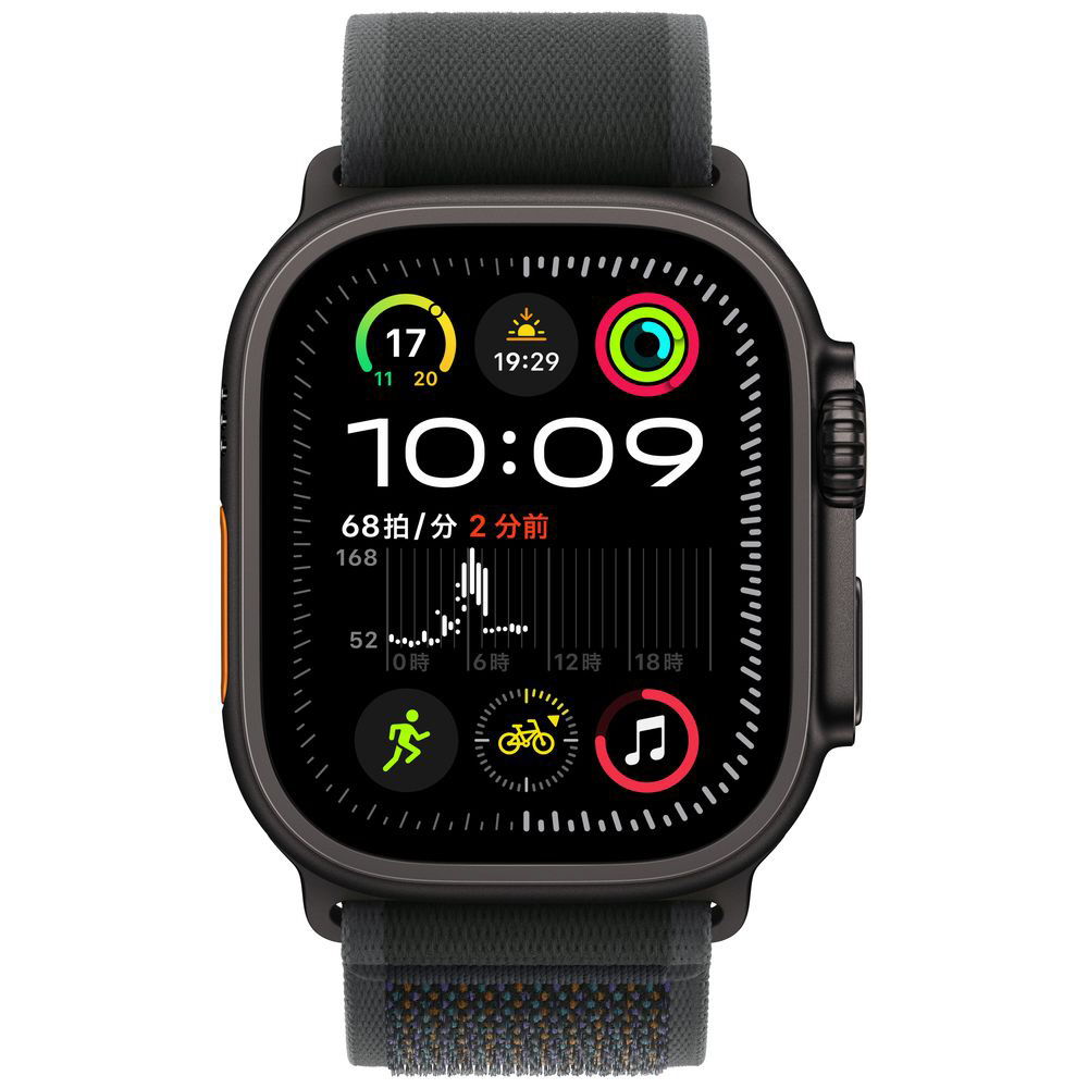 Apple Watch Ultra 2（GPS + Cellularモデル）- 49mmブラックチタニウムケースとブラックトレイルループ - S/M  MX4U3J/A｜の通販はソフマップ[sofmap]