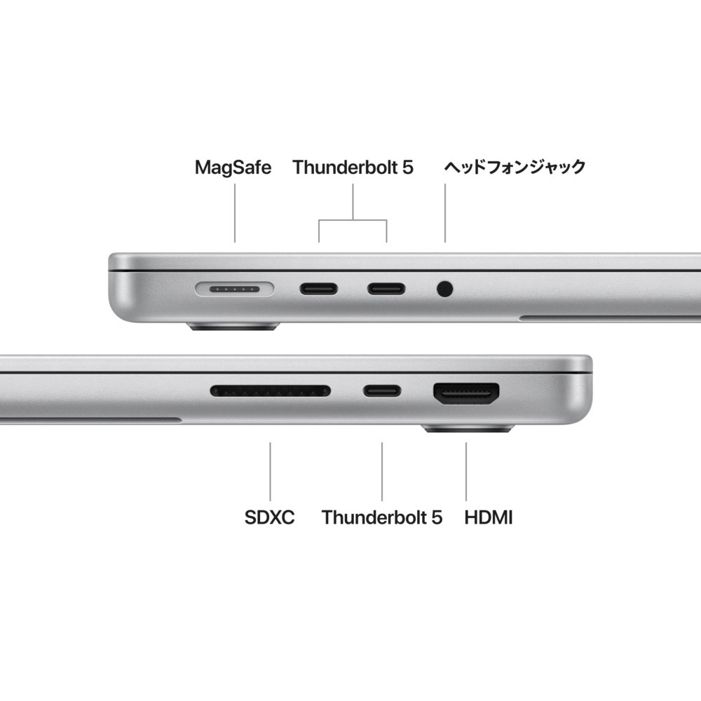最終M4Pro MacBook pro 14インチ 48GB 1TB US配列 ヨドバシ.com - アップル Apple MacBook Pro 14インチ M4 Pro