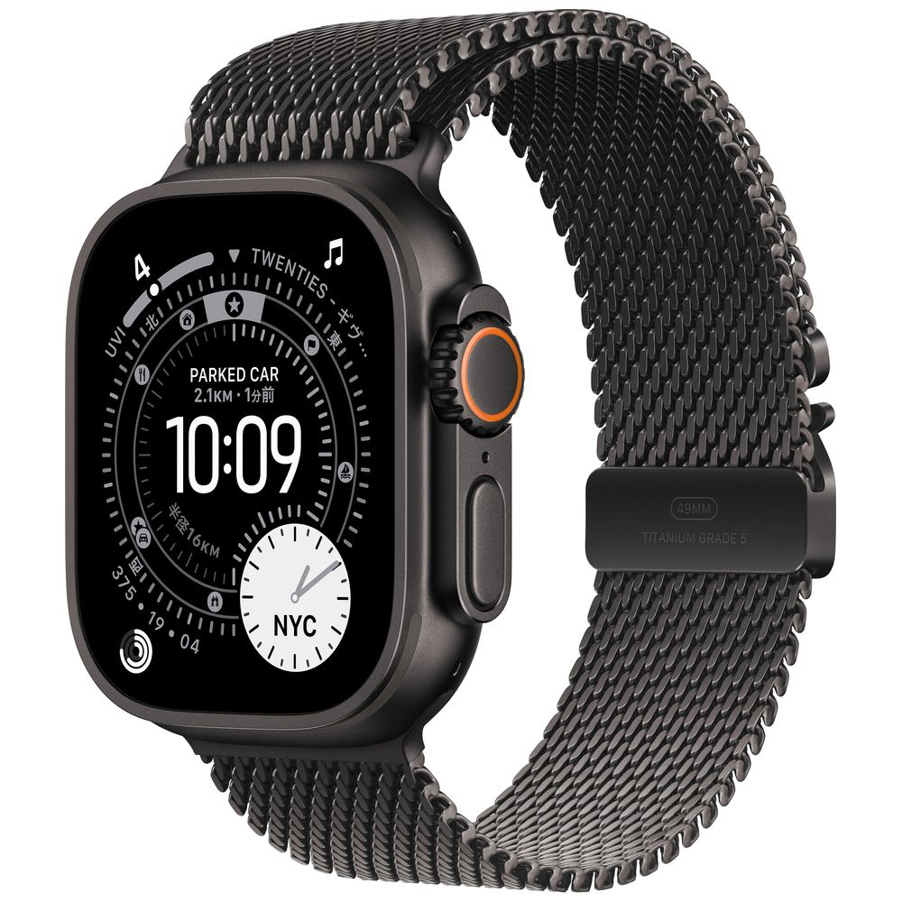 Apple Watch - アップル Apple Watch Ultra 49mm チタニウム ブラック グ Amazon.co.jp: Apple Watch Ultra 2(GPS + Cellularモデル