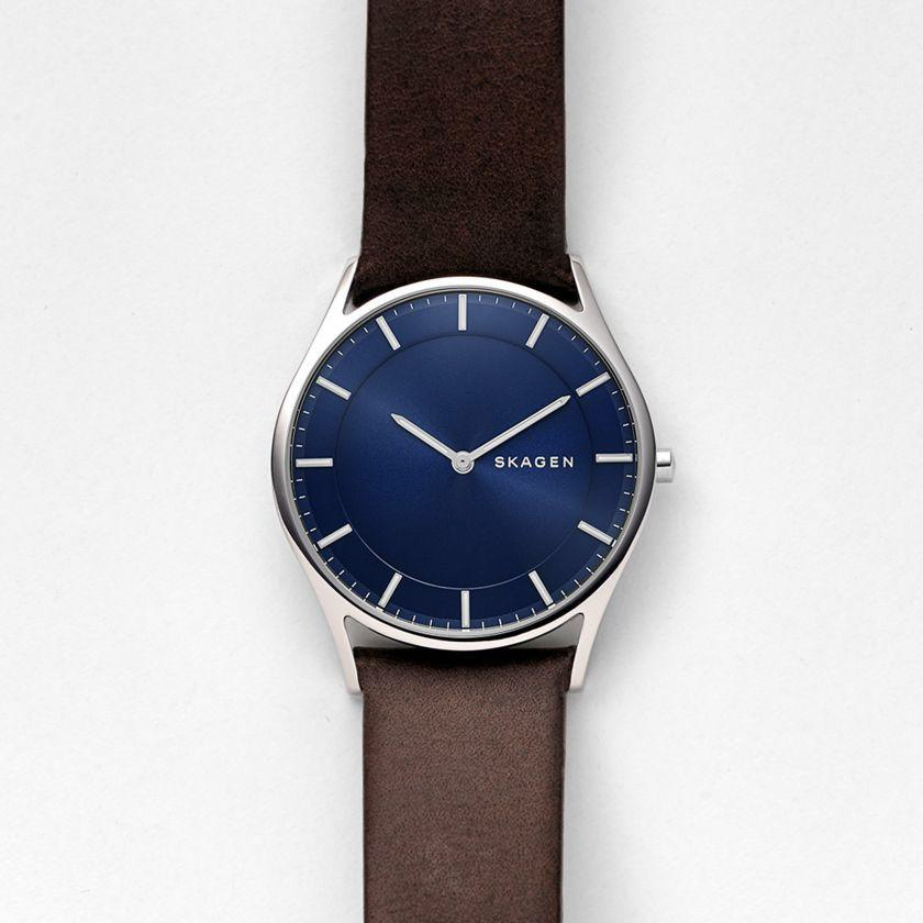 ホルスト スリムレザーウォッチ(Holst Slim Leather Watch) ブルー SKW6237 ［並行輸入品］